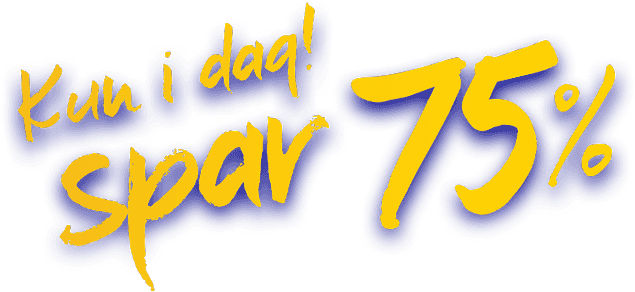 kun i dag tagline